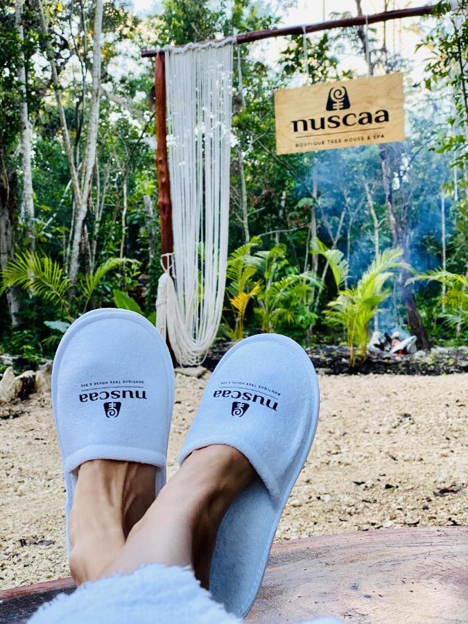 Nuscaa Boutique Tree House & Spa Hotel Puerto Morelos Luaran gambar