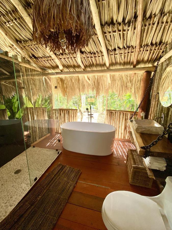 Nuscaa Boutique Tree House & Spa Hotel Puerto Morelos Luaran gambar