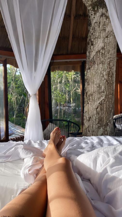 Nuscaa Boutique Tree House & Spa Hotel Puerto Morelos Luaran gambar
